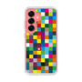 スリムプロテクションケース［ CASEPLAY Rainbow Check ］