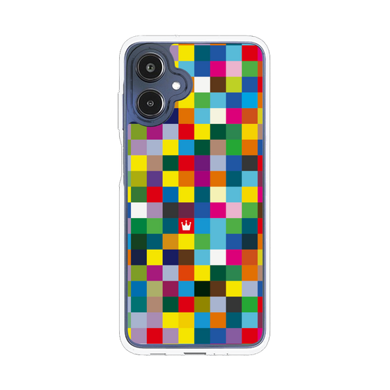 スリムプロテクションケース［ CASEPLAY Rainbow Check ］