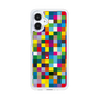 スリムプロテクションケース［ CASEPLAY Rainbow Check ］