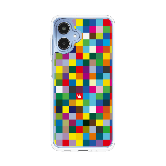 スリムプロテクションケース［ CASEPLAY Rainbow Check ］