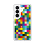 スリムプロテクションケース［ CASEPLAY Rainbow Check ］