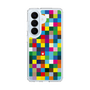 スリムプロテクションケース［ CASEPLAY Rainbow Check ］