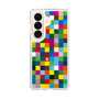 スリムプロテクションケース［ CASEPLAY Rainbow Check ］