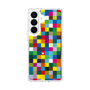 スリムプロテクションケース［ CASEPLAY Rainbow Check ］