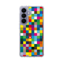 スリムプロテクションケース［ CASEPLAY Rainbow Check ］