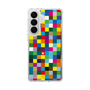 スリムプロテクションケース［ CASEPLAY Rainbow Check ］