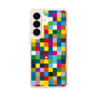 スリムプロテクションケース［ CASEPLAY Rainbow Check ］