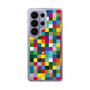 スリムプロテクションケース［ CASEPLAY Rainbow Check ］