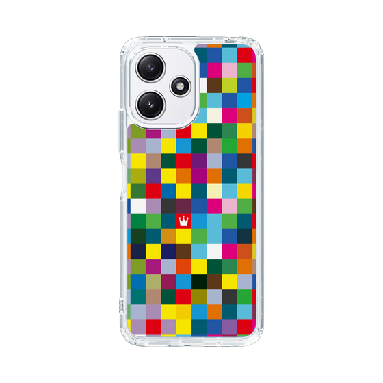 スリムプロテクションケース［ CASEPLAY Rainbow Check ］