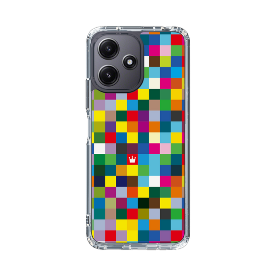 スリムプロテクションケース［ CASEPLAY Rainbow Check ］