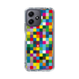 スリムプロテクションケース［ CASEPLAY Rainbow Check ］