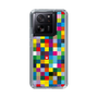 スリムプロテクションケース［ CASEPLAY Rainbow Check ］