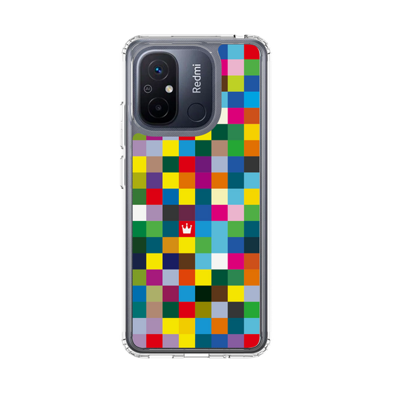 スリムプロテクションケース［ CASEPLAY Rainbow Check ］