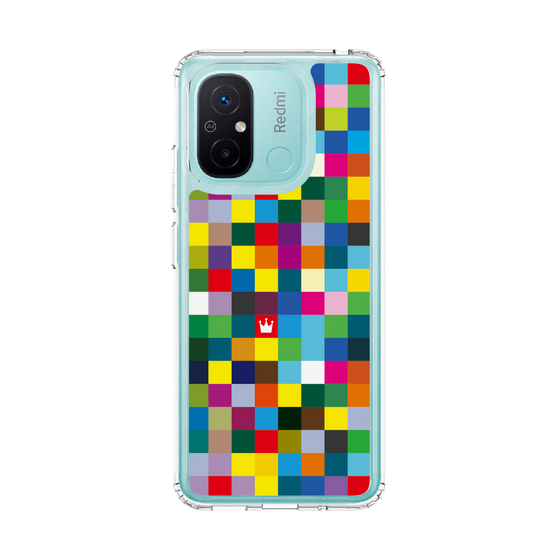 スリムプロテクションケース［ CASEPLAY Rainbow Check ］