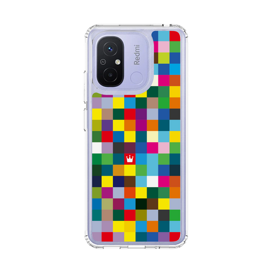スリムプロテクションケース［ CASEPLAY Rainbow Check ］