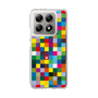 スリムプロテクションケース［ CASEPLAY Rainbow Check ］