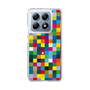 スリムプロテクションケース［ CASEPLAY Rainbow Check ］