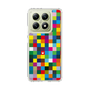 スリムプロテクションケース［ CASEPLAY Rainbow Check ］