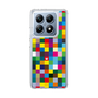 スリムプロテクションケース［ CASEPLAY Rainbow Check ］