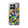 スリムプロテクションケース［ CASEPLAY Rainbow Check ］