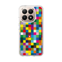 スリムプロテクションケース［ CASEPLAY Rainbow Check ］