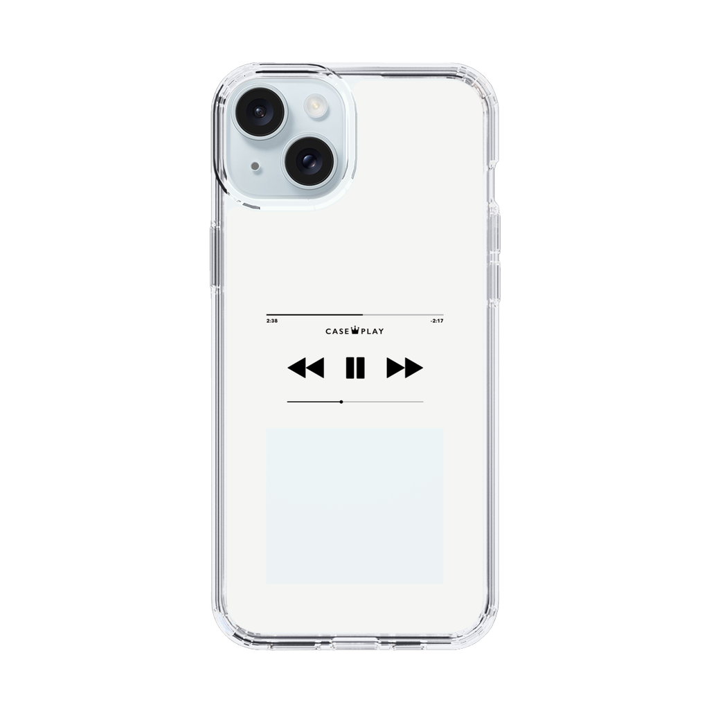 スリムプロテクションケース for Apple iPhone 15 Plus［ Music Player ］