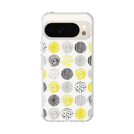 スリムプロテクションケース［ Nordic Circle - Yellow ］