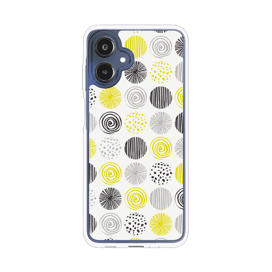 スリムプロテクションケース［ Nordic Circle - Yellow ］