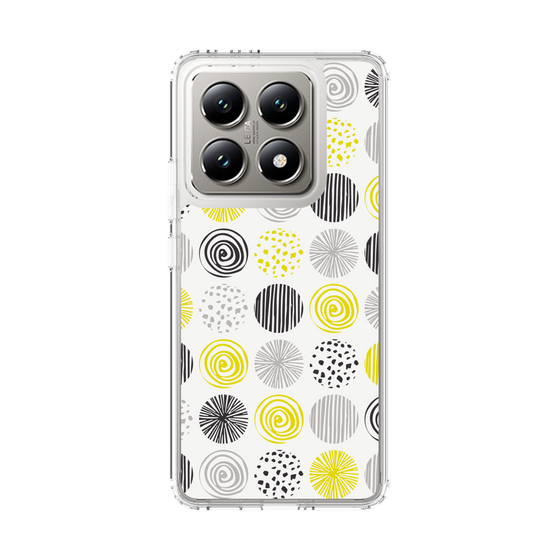 スリムプロテクションケース［ Nordic Circle - Yellow ］