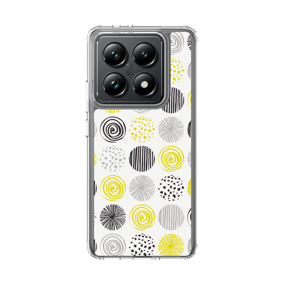スリムプロテクションケース［ Nordic Circle - Yellow ］