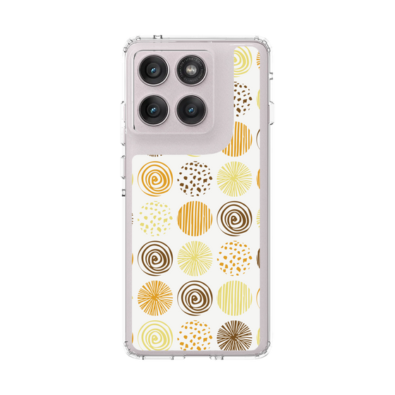 スリムプロテクションケース［ Nordic Circle - Orange ］