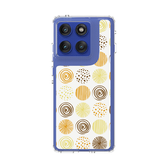 スリムプロテクションケース［ Nordic Circle - Orange ］