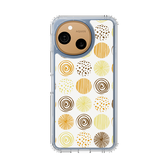 スリムプロテクションケース［ Nordic Circle - Orange ］