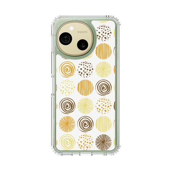 スリムプロテクションケース［ Nordic Circle - Orange ］