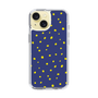 スリムプロテクションケース［ Drawing Dot - Navy ］