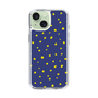 スリムプロテクションケース［ Drawing Dot - Navy ］