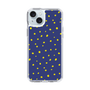 スリムプロテクションケース［ Drawing Dot - Navy ］