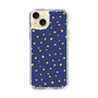 スリムプロテクションケース［ Drawing Dot - Navy ］