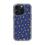 スリムプロテクションケース［ Drawing Dot - Navy ］