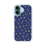 スリムプロテクションケース［ Drawing Dot - Navy ］