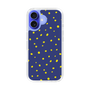 スリムプロテクションケース［ Drawing Dot - Navy ］