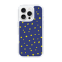 スリムプロテクションケース［ Drawing Dot - Navy ］