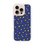 スリムプロテクションケース［ Drawing Dot - Navy ］