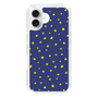 スリムプロテクションケース［ Drawing Dot - Navy ］