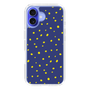 スリムプロテクションケース［ Drawing Dot - Navy ］