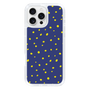 スリムプロテクションケース［ Drawing Dot - Navy ］