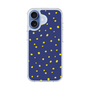スリムプロテクションケース［ Drawing Dot - Navy ］