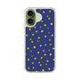 スリムプロテクションケース［ Drawing Dot - Navy ］