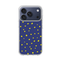 スリムプロテクションケース［ Drawing Dot - Navy ］