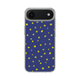 スリムプロテクションケース［ Drawing Dot - Navy ］